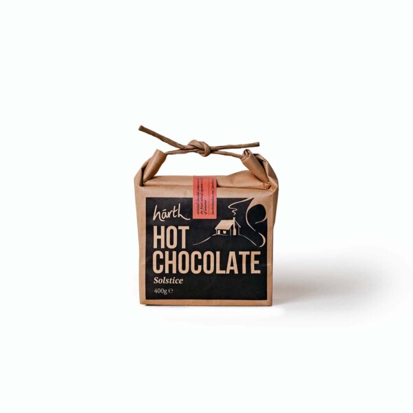 brown packet on white background