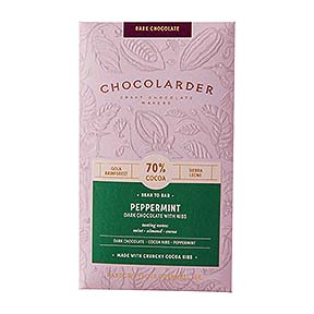 chocolate bar on white background
